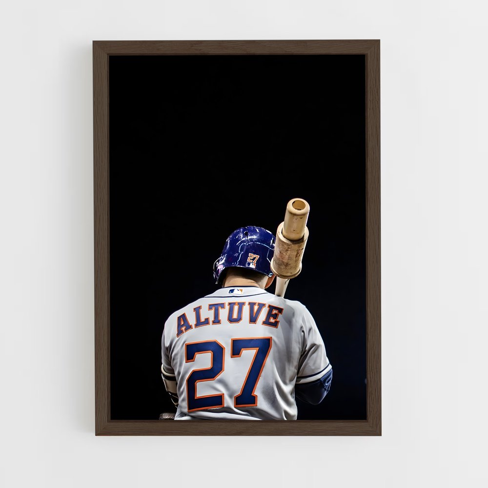 Poster Jose de altuve – affiche Baseball (vue 5)